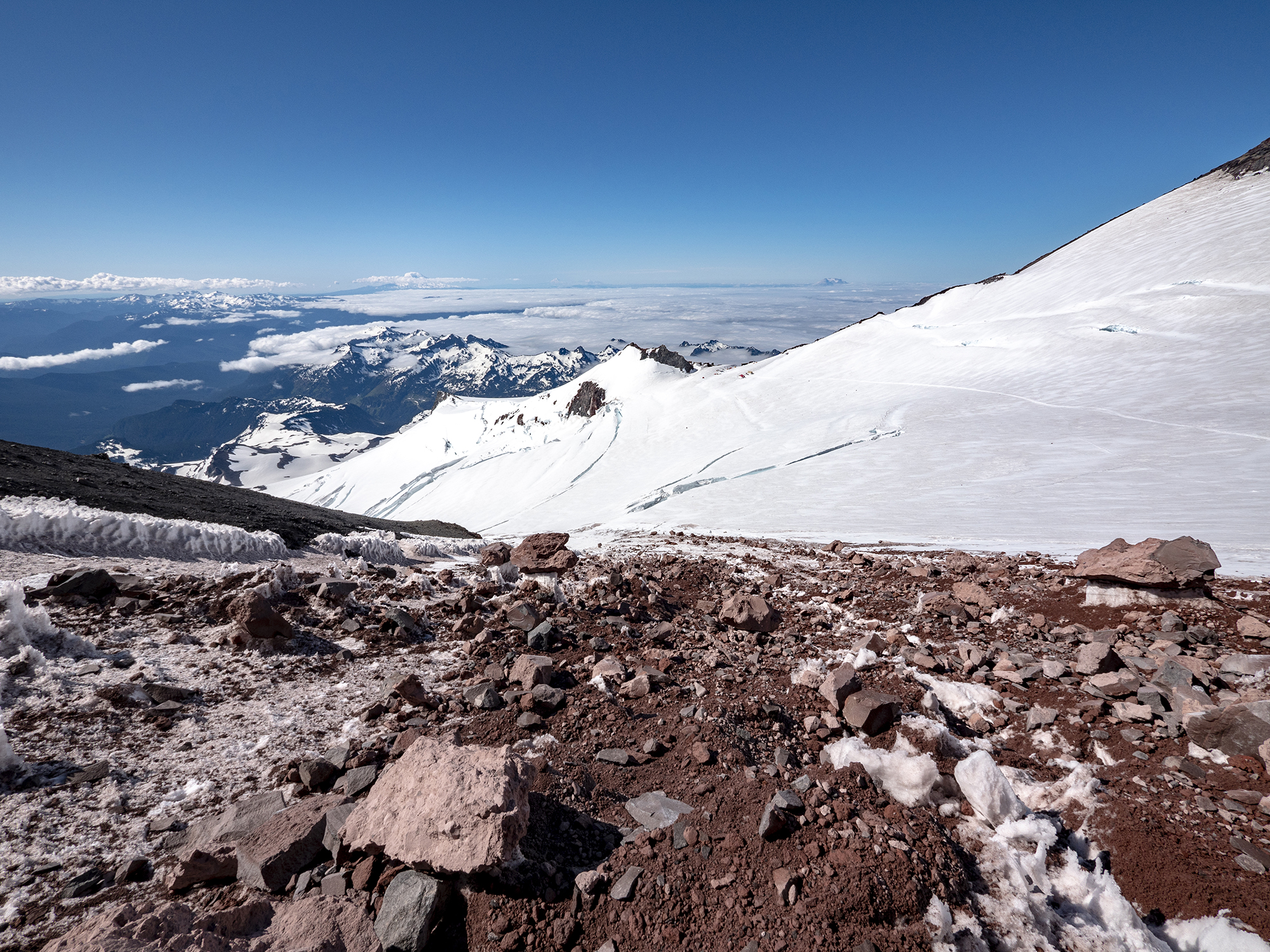 Summiting Mount Rainier